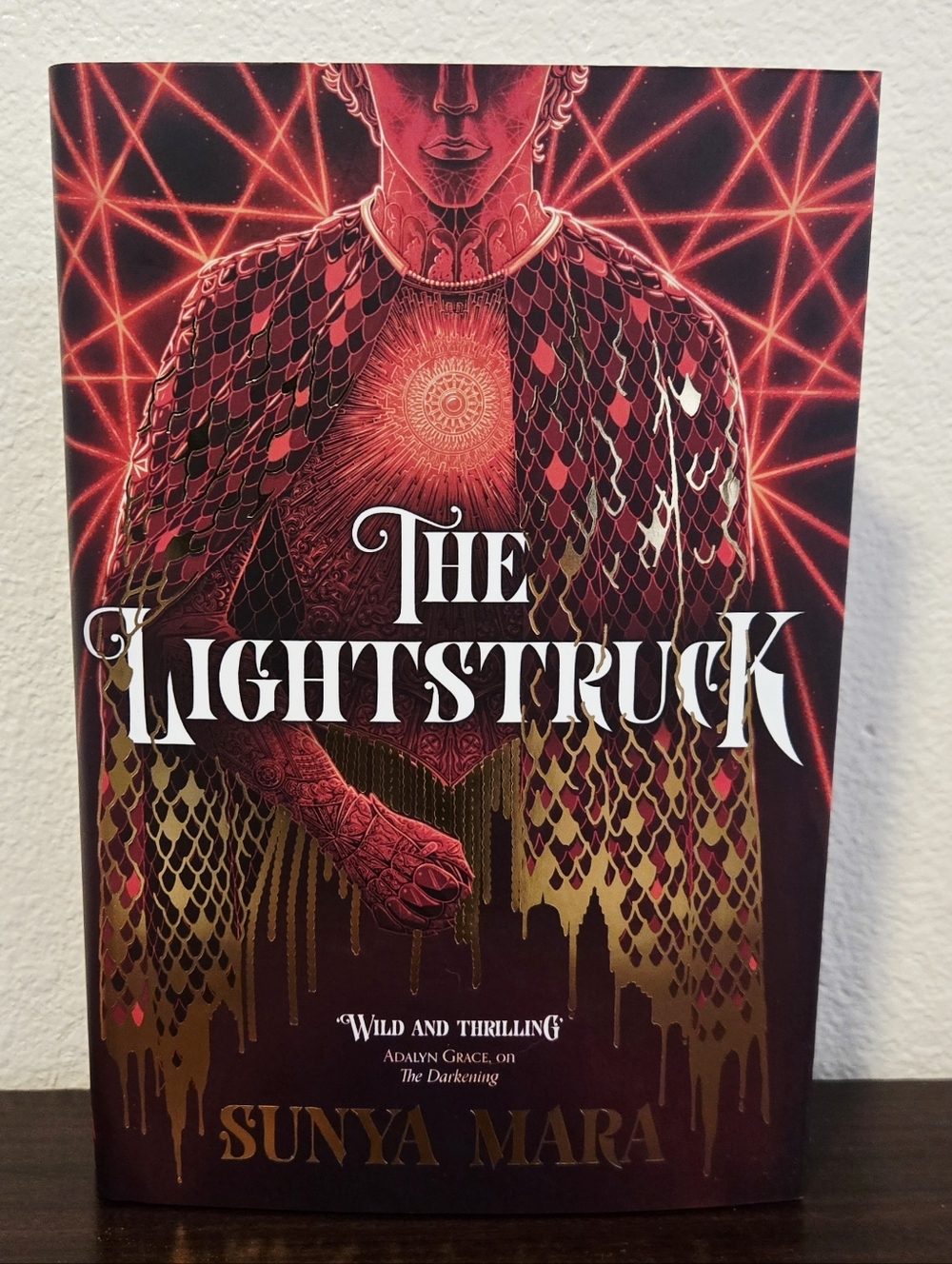 The Lightstruck Sunya Mara Hardcover The Darkening Duology Book 2 Fantasy Novel